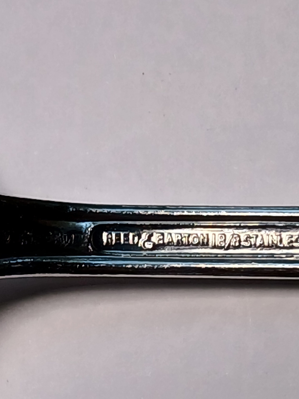 Reed & Barton COUNTRY FRENCH Stainless 6-Piece Lot - 5 Salad Forks & 1 Tbsp - Picture 3 of 6